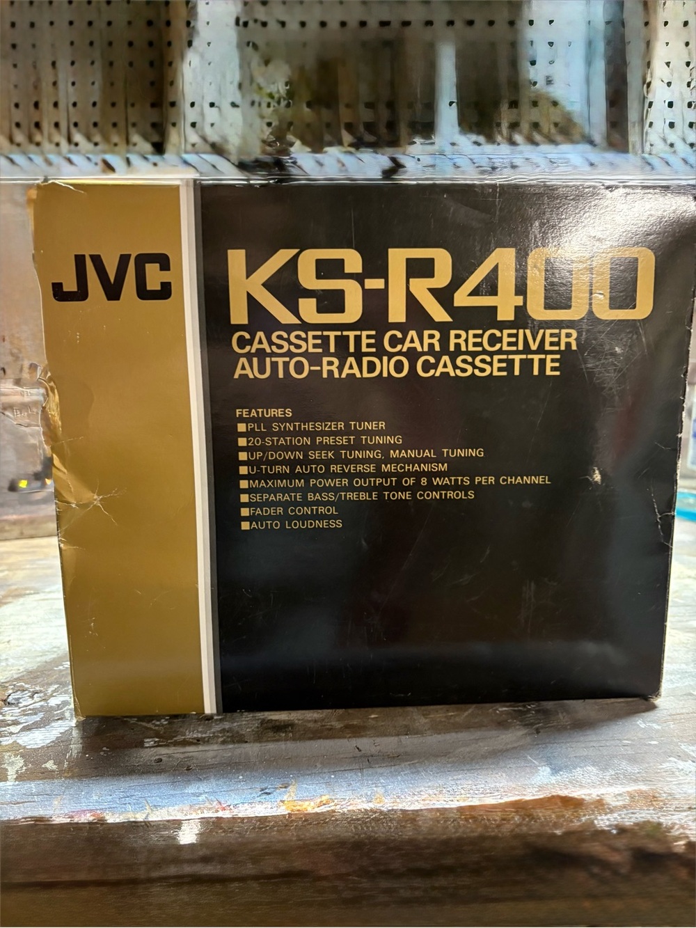 JVC KS-R400 Cassette Car Receiver